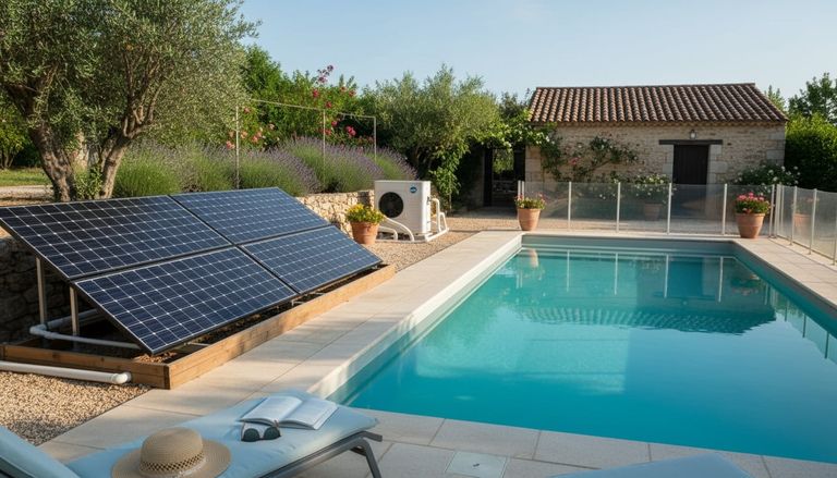 Chauffage piscine panneaux solaires : le guide complet 2026