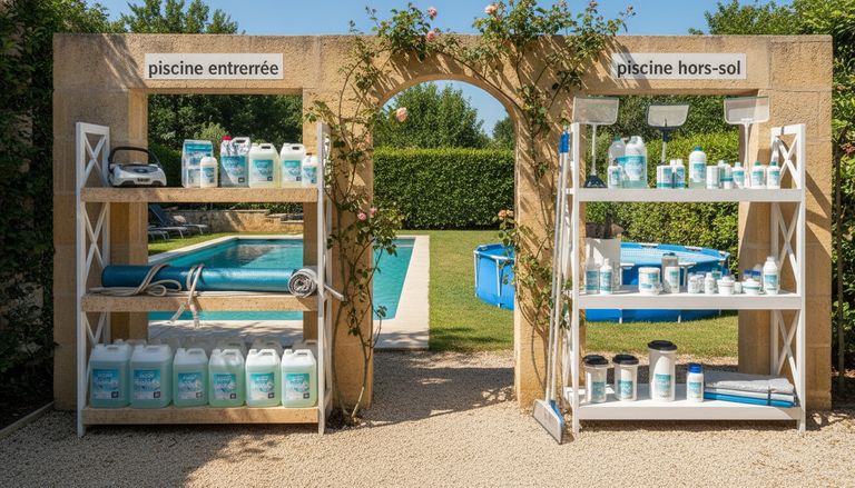 Entretien piscine : combien ça coûte vraiment en 2026 : Budget entretien selon le type de piscine : enterrée vs hors-sol