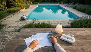Taxe foncière piscine 8x4 : calcul, déclaration et montant