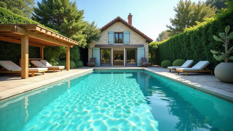 Eau de piscine verte : traitement choc en 2026 (prix, étapes) — Pourquoi l'eau de ma piscine devient-elle verte ?